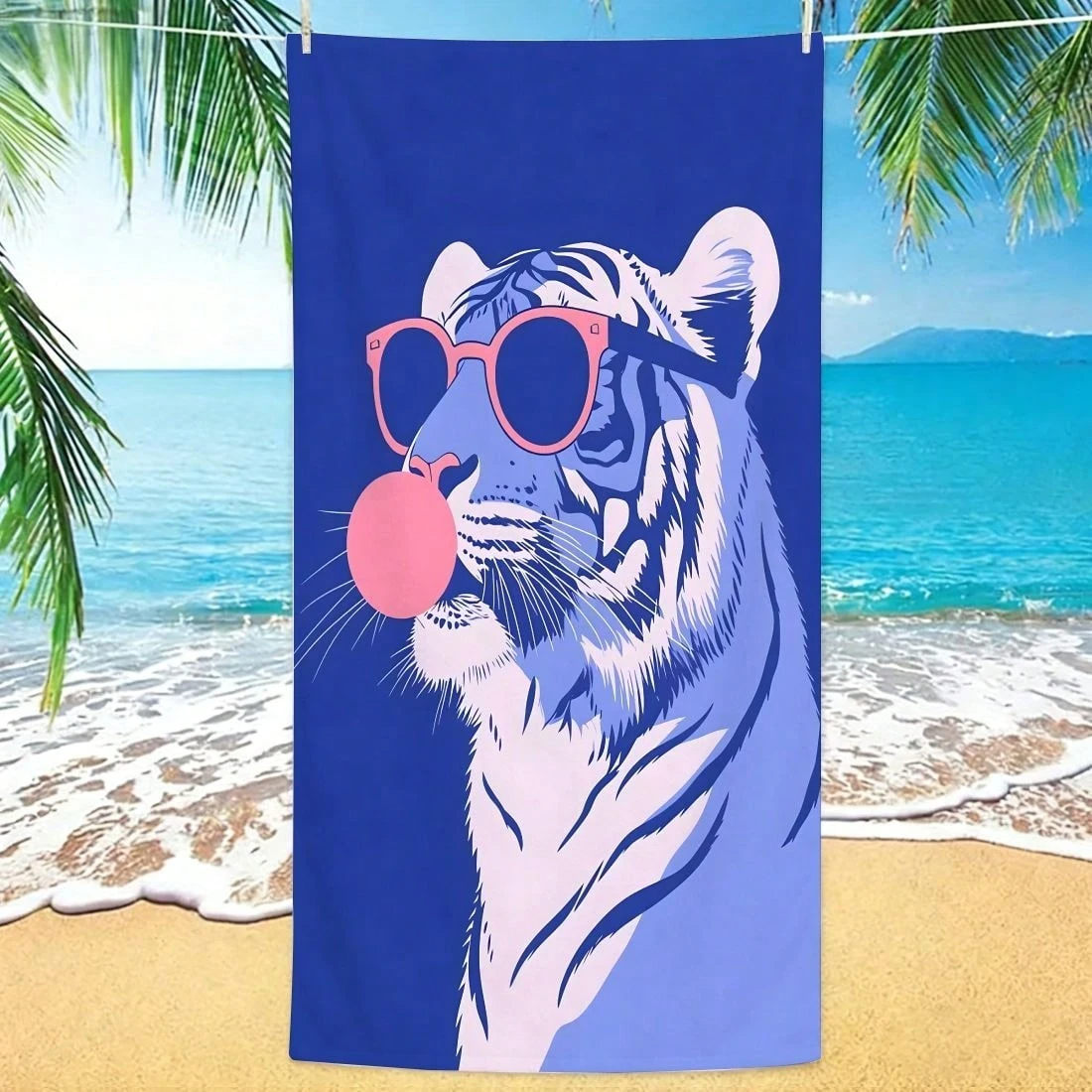 Bubble Gum Machine - 1PC 재미있는 버블 껌 타이거 비치