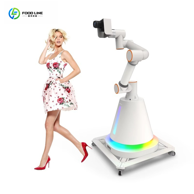 Photo Booth Machine - 맞춤형 6축 회전 로봇 팔 포토