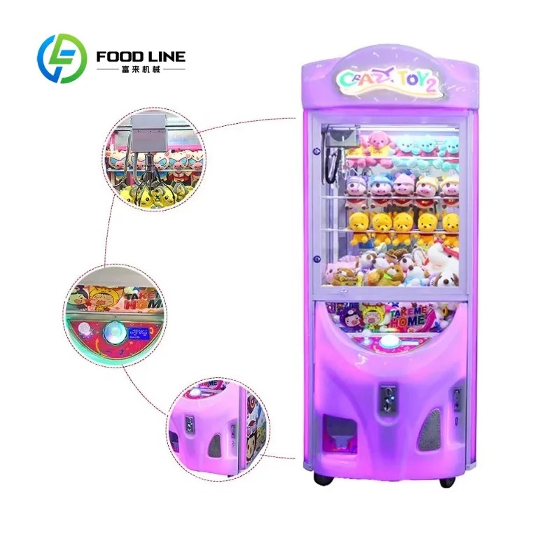 Arcade Toy Claw Vending Machine - 맞춤형 동전 주입식 아케이드 크레인 게임기(빌