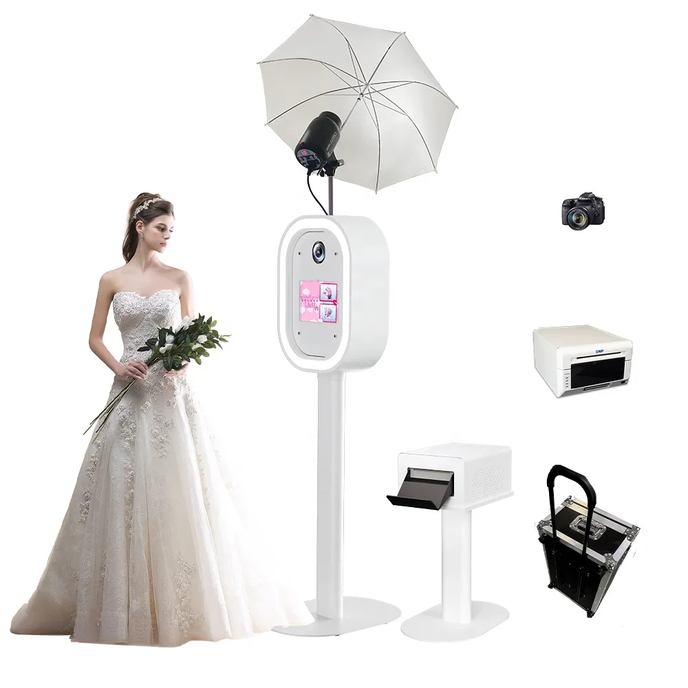 Photo Booth Machine - 휴대용 DSLR 포토 부스 머신, 즉석
