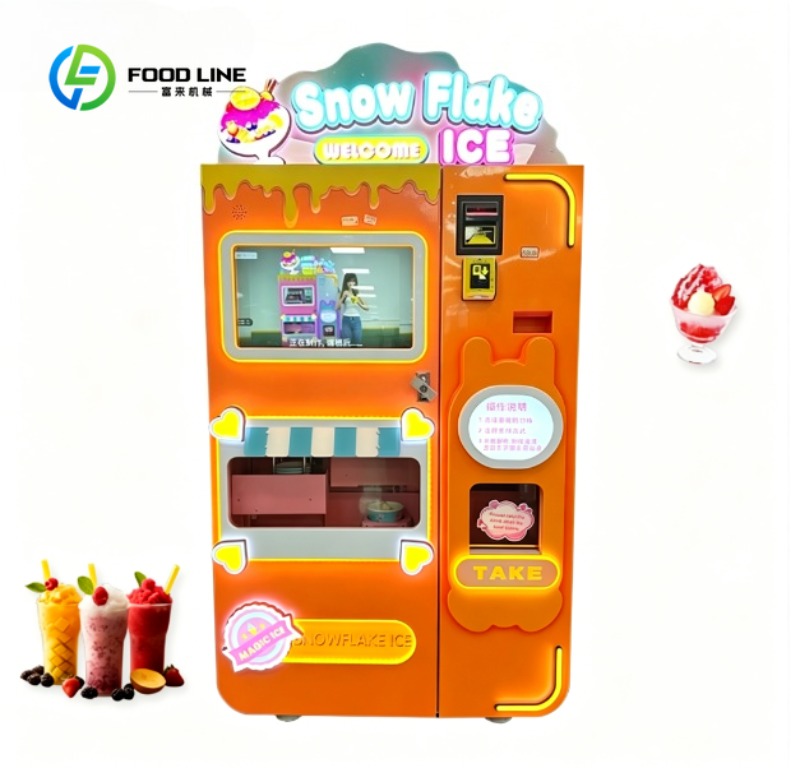 Slushie Machine Vending - 자동 슬러시 자판기 상업용 스무디 메이커