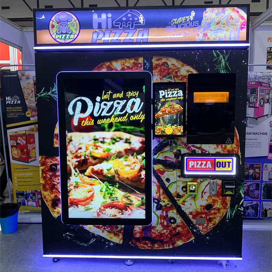 Commercial Vending Machine - 맞춤형 상업용 스마트 피자 자판기(무인 AI