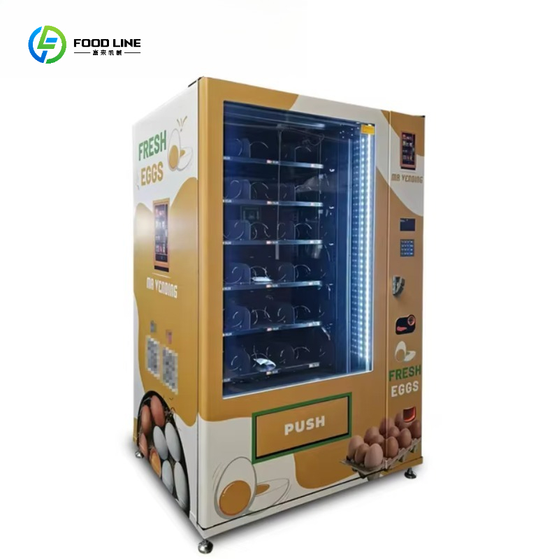 Commercial Vending Machine - 터치스크린 자동 셀프서비스 계란 판매기를 갖춘