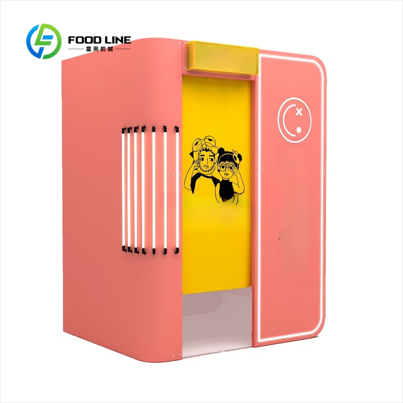 Photo Booth Machine - 맞춤형 야외 올인원 포토 부스 자판기