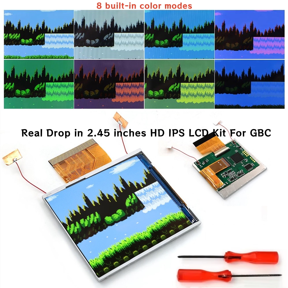 Lcd Screen Arcade - Hispeedido 2.45인치 IPS LCD 디스플레이 FRM