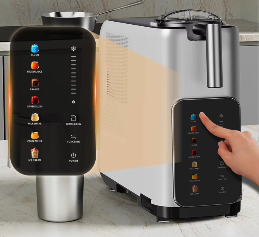 인기 신제품 전기 과일 우유 스무디 슬러시 아이스크림  - Slushie Machine Vending 리뷰 및 가격