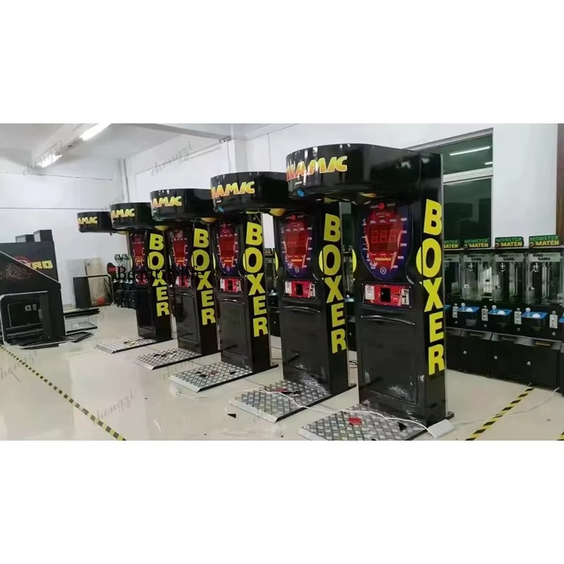 내구성 있는 유리 섬유로 제작된 게임 센터용 실내 엔터 - Boxing Machine Arcade 리뷰 및 가격