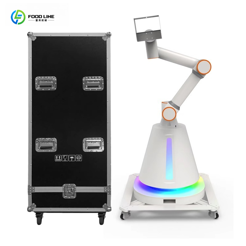 맞춤형 6축 회전 로봇 팔 포토 부스 머신, 카메라 이 - Photo Booth Machine 리뷰 및 가격