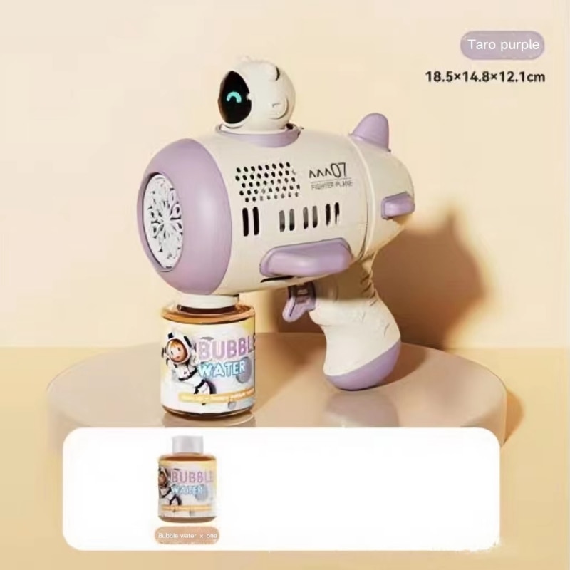 어린이용 보라색 거품 기계, 자동 바주카 거품, 가벼운 - Bubble Gum Machine 리뷰 및 가격