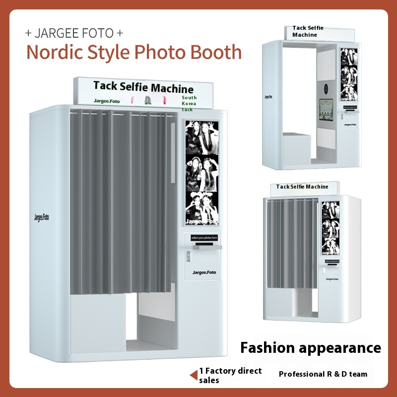 북유럽 스타일 휴대용 올인원 포토 부스 머신 (프린터  - Photo Booth Machine 리뷰 및 가격
