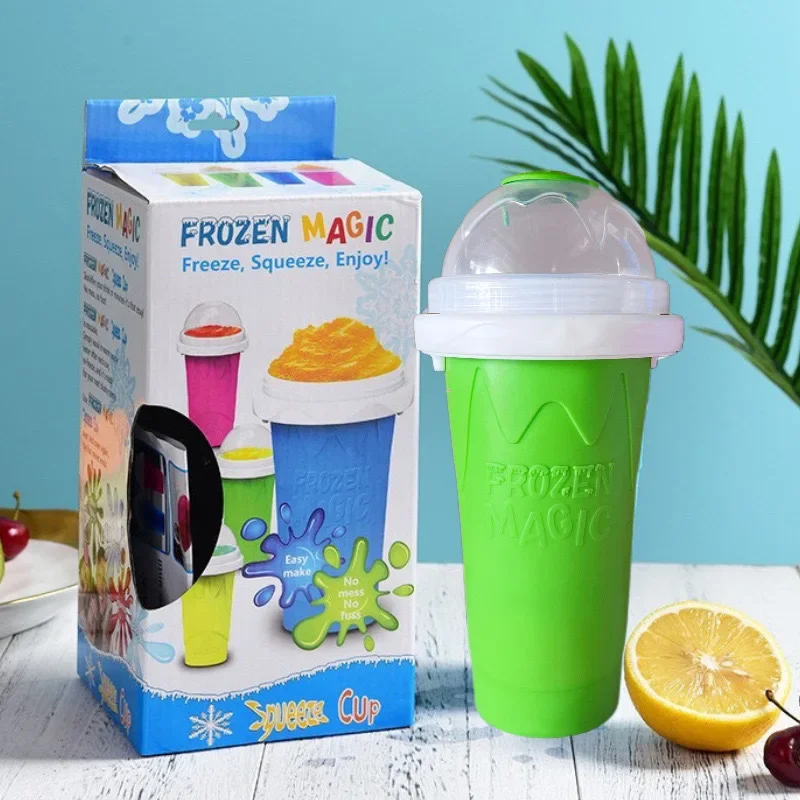 2024 여름 매직 슬러시 메이커 스퀴즈 컵 홈 메이드 - Slushie Machine Vending 리뷰 및 가격