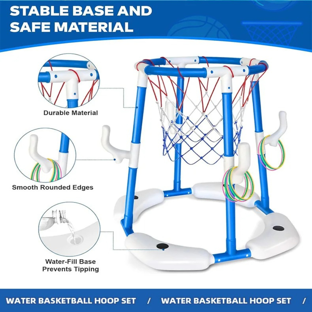 새로운 물 위 농구대 장난감, 야외 수영장 농구대, 수 - Basketball Arcade Game 리뷰 및 가격