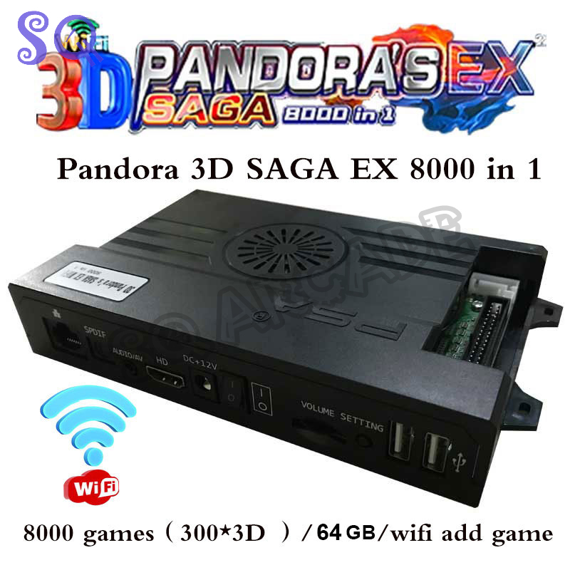 아케이드 판도라 사가 박스 EX2, 8000 인 1,  - Arcade X 리뷰 및 가격