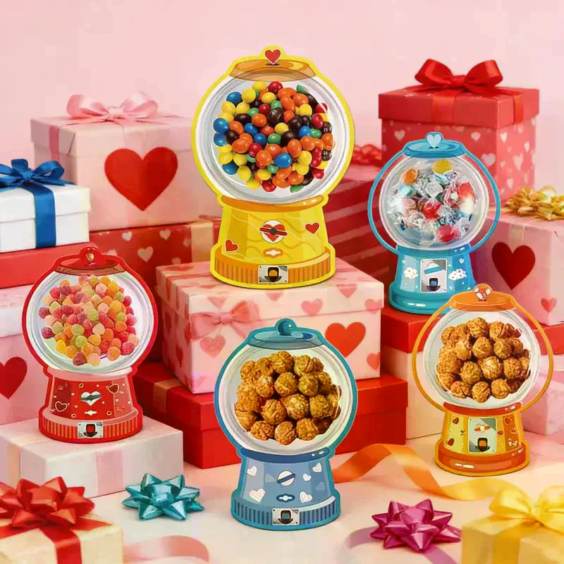 18/36 Pcs DIY 발렌타인 캔디 카드 풍선껌 기 - Bubble Gum Machine 리뷰 및 가격