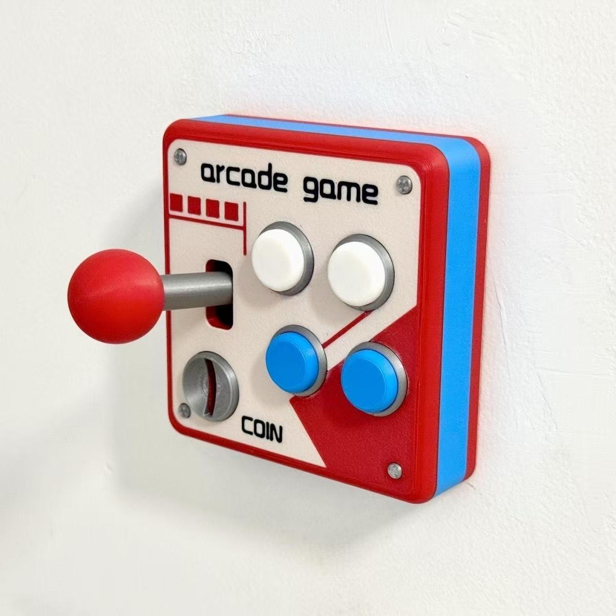 레트로 게임 콘솔 조이스틱 스위치 크리에이티브 3D 장 - Arcade Vibes 리뷰 및 가격