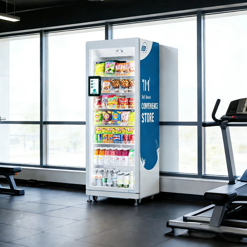 AI 기반 오픈 도어 콤보 자판기 카메라 모니터링 온도 - Open Vending Machine 리뷰 및 가격