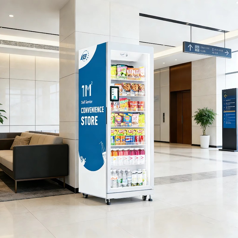 AI 기반 오픈 도어 콤보 자판기 카메라 모니터링 온도 - Open Vending Machine 리뷰 및 가격