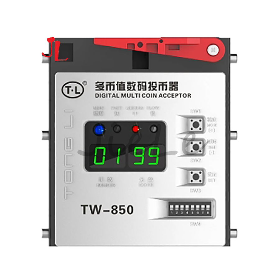 TL TW-850 멀티 코인 수락자, 5개 크기 통화  - Arcade Vending & Laundry Revenue 리뷰 및 가격