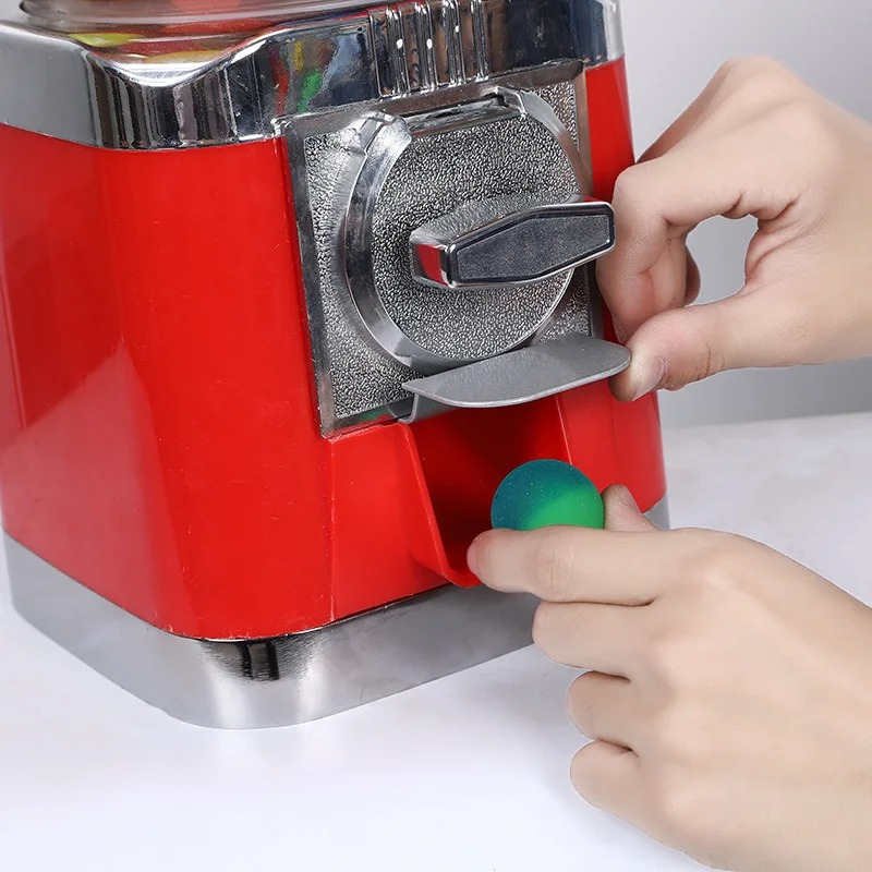 미니 테이블탑 캡슐 자판기, 가정용 원형 사탕 디스펜서 - Open Vending Machine 리뷰 및 가격