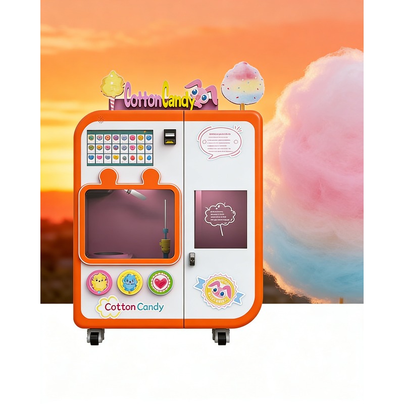 완전 자동 솜사탕 자판기(교환 시스템 포함) 상업용 4 - Commercial Vending Machine 리뷰 및 가격