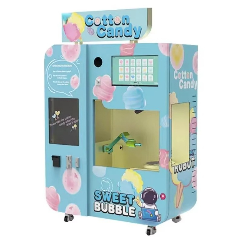 완전 자동 솜사탕 자판기(교환 시스템 포함) 상업용 4 - Commercial Vending Machine 리뷰 및 가격