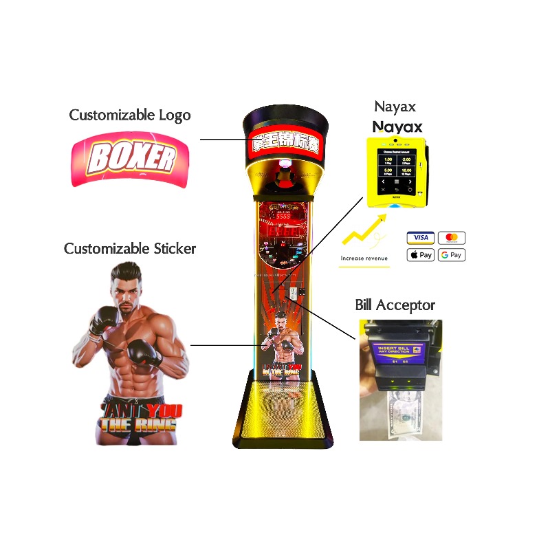 방수 스트리트 복싱 킥 머신 야외 아케이드 엔터테인먼트 - Boxing Machine Arcade 리뷰 및 가격