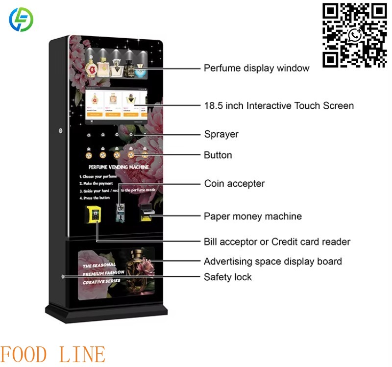 파키스탄용 맞춤형 상업 거리 벽걸이형 스마트 향수 자판 - Commercial Vending Machine 리뷰 및 가격