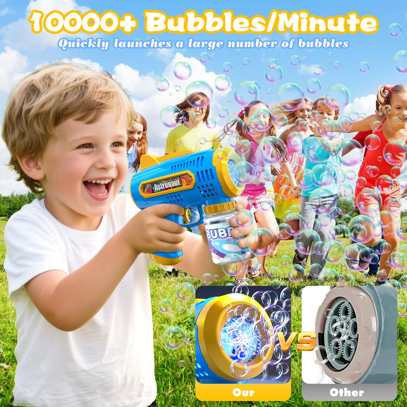 버블 건, 자동 버블 머신 어린이 흘리지 않는 버블 장 - Bubble Gum Machine 리뷰 및 가격
