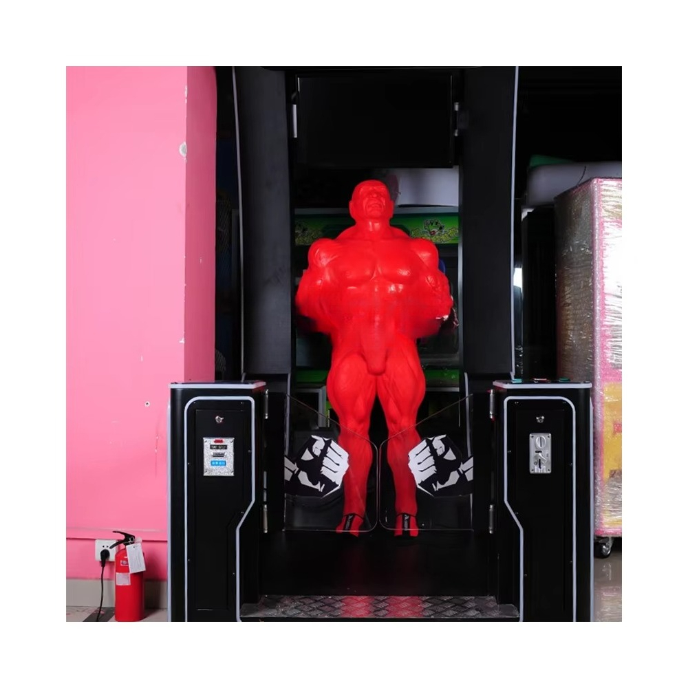 놀이공원 자동 전기 동전 작동식 원펀치 빅 펀치 복싱  - Boxing Machine Arcade 리뷰 및 가격