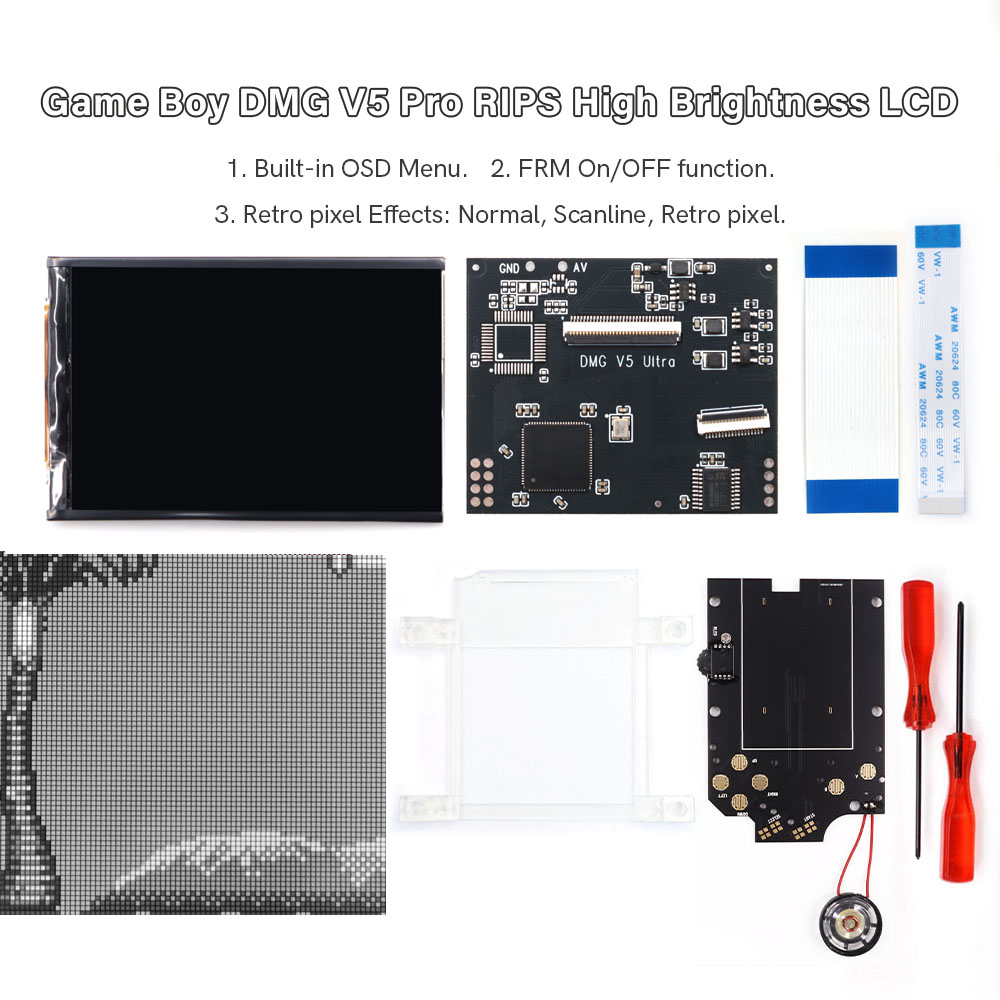 HISPEEDIDO GB Dmg V5 Pro 36컬러  - Lcd Screen Arcade 리뷰 및 가격
