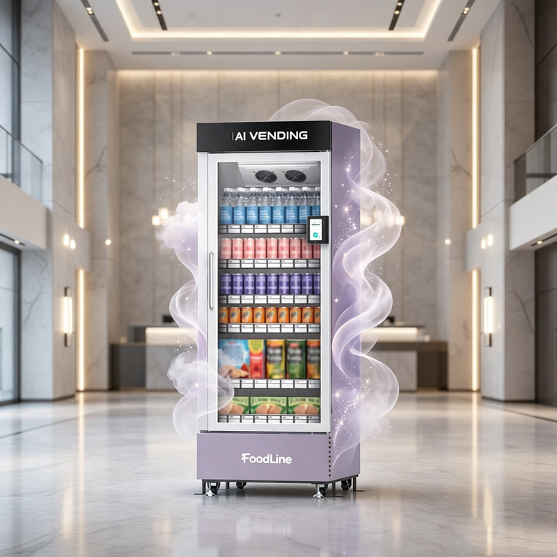 520L 시각 인식 개방형 자판기 |   스마트 셀프서 - Open Vending Machine 리뷰 및 가격