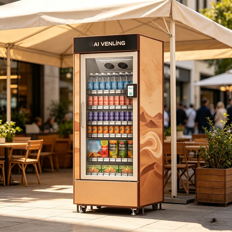520L 시각 인식 개방형 자판기 |   스마트 셀프서 - Open Vending Machine 리뷰 및 가격