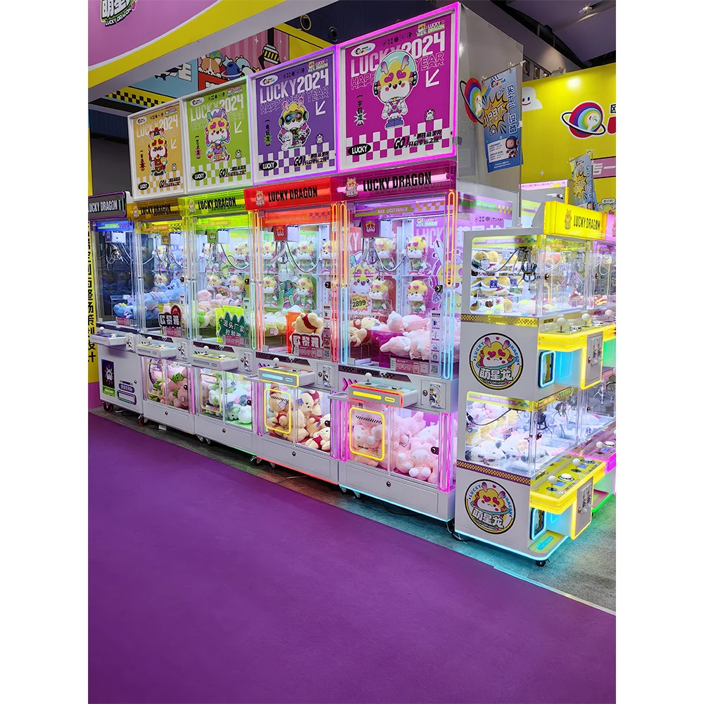 # 새로운 다채로운 집게 게임기 행운의 용 장난감 뽑기 - Arcade Toy Claw Vending Machine 리뷰 및 가격