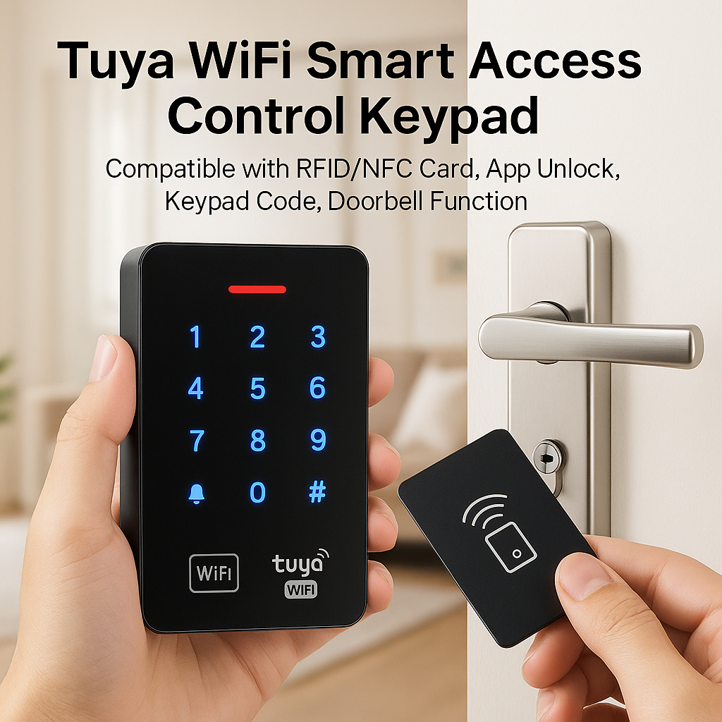 투야 와이파이 도어 액세스 컨트롤 키패드 NFC 카드  - Nfc Card Reader Vending 리뷰 및 가격