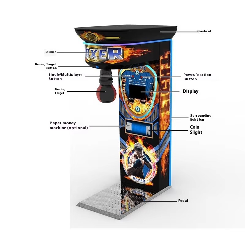 블랙 킹 복싱 아케이드 머신 슈퍼 블래스터 펀칭 머신  - Boxing Machine Arcade 리뷰 및 가격