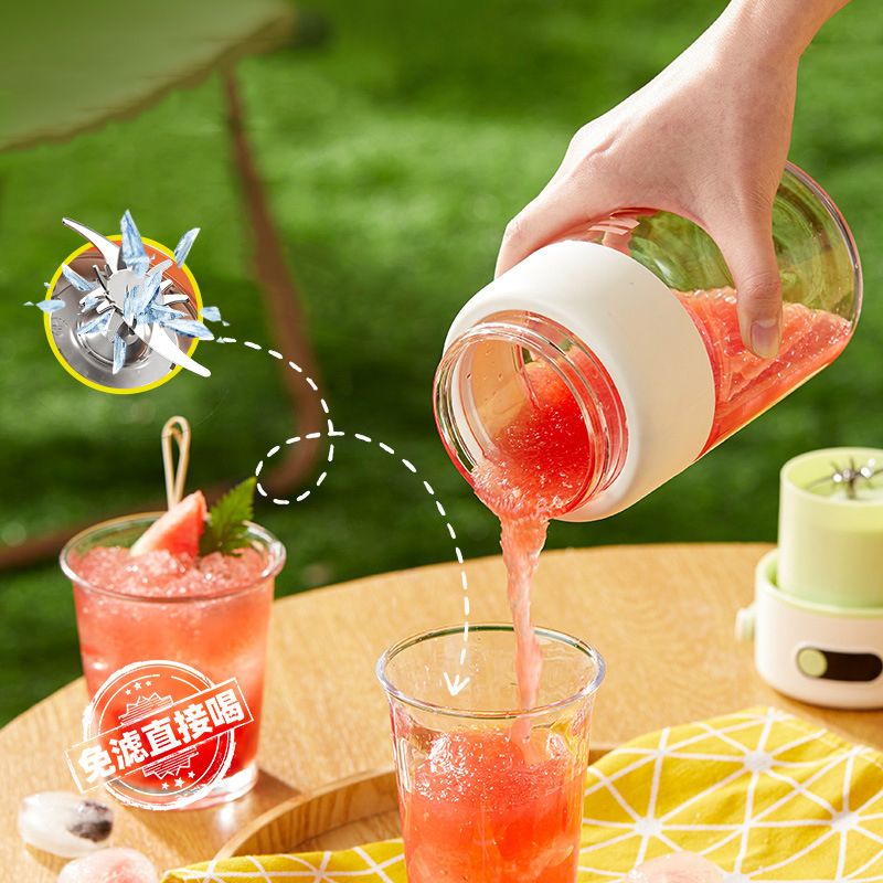 1000ML 휴대용 블렌더 USB 전기 주서기 과일 믹 - Fruit Slot Machine 리뷰 및 가격