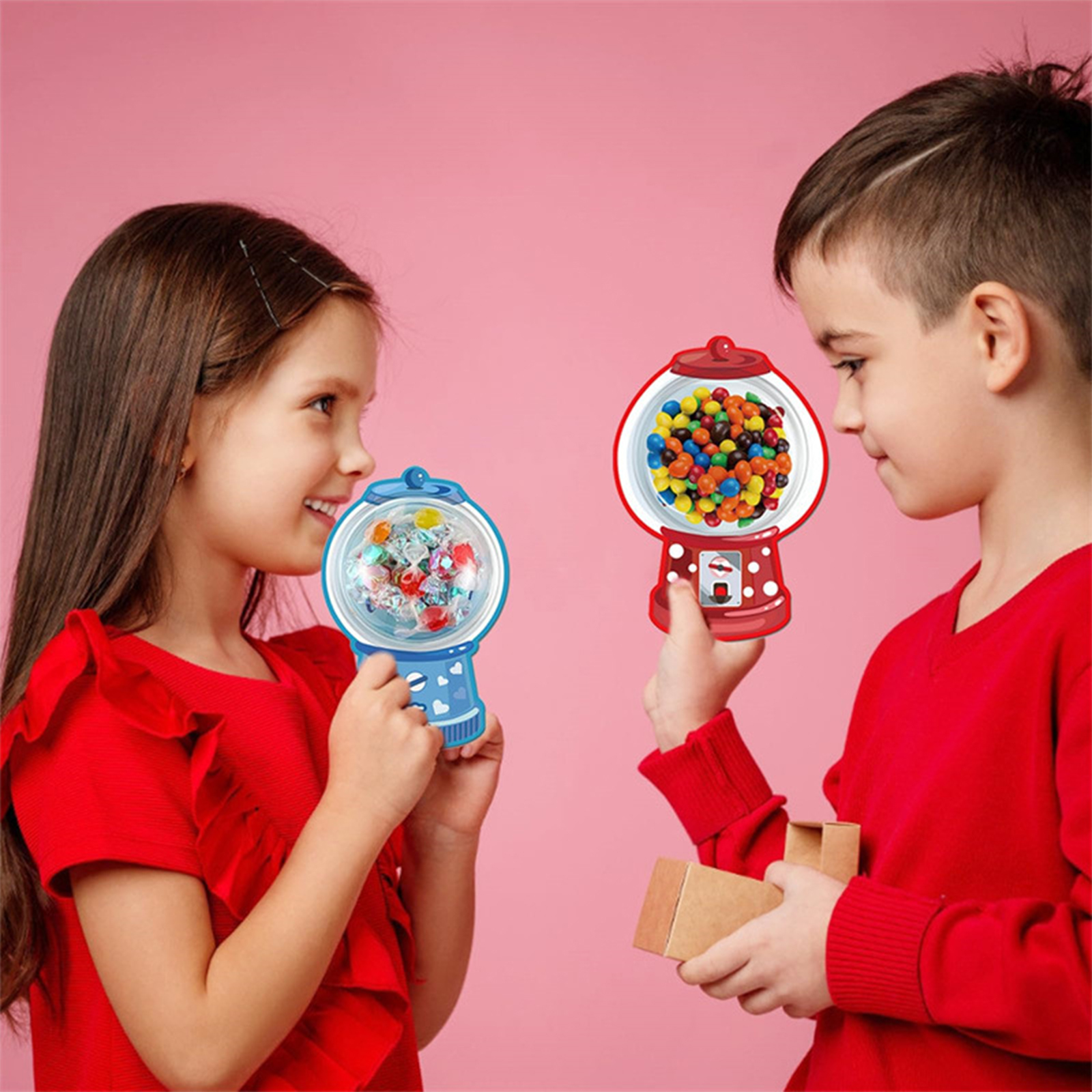 18/36팩 발렌타인 캔디 홀더 카드 버블껌 머신 디자 - Bubble Gum Machine 리뷰 및 가격