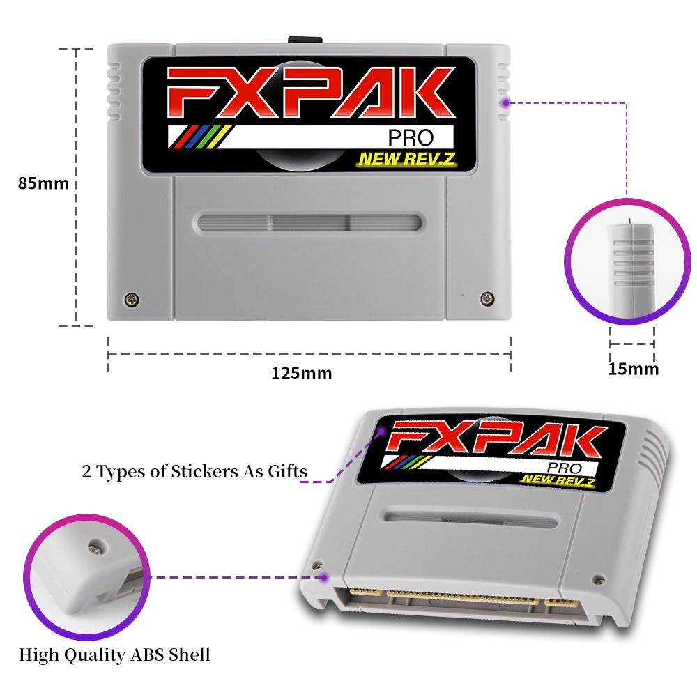 최신 FXPAK Rev. Z 버전 프로 1200 in  - Arcade Z 리뷰 및 가격