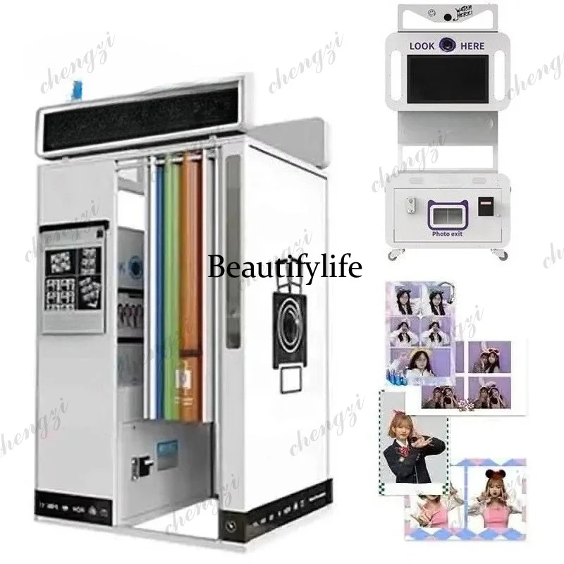 HR 전문가용 포토 부스 머신 셀프 서비스 인터랙티브  - Photo Booth Machine 리뷰 및 가격