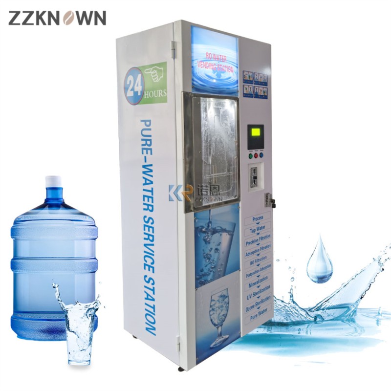 맞춤형 제빙기 자동 셀프 서비스 얼음 및 물 디스펜서  - Commercial Vending Machine 리뷰 및 가격