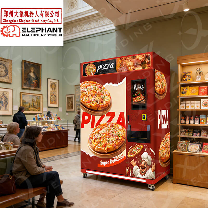 맞춤형 실내 상업용 스마트 자가 가열 냉동 핫푸드 피자 - Commercial Vending Machine 리뷰 및 가격