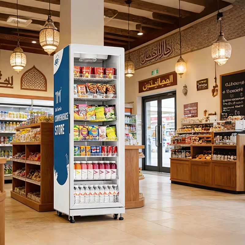 미국 유럽 마케팅 경치 좋은 공원 지역 주거 지역 무인 - Open Vending Machine 리뷰 및 가격