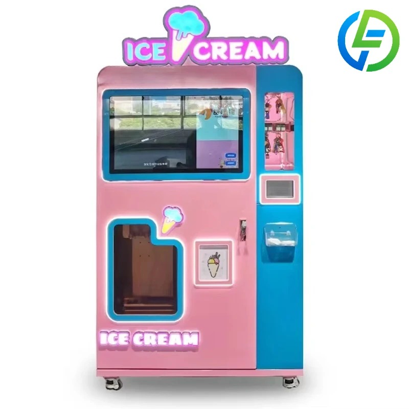 맞춤형 자동 아이스크림 자판기 핫 세일 학교 놀이공원용 - Slushie Machine Vending 리뷰 및 가격