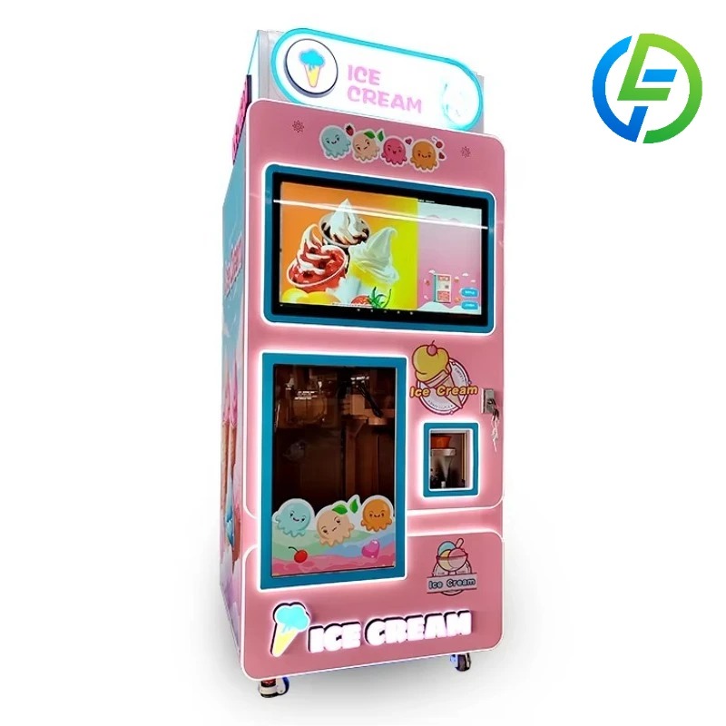 맞춤형 자동 아이스크림 자판기 핫 세일 학교 놀이공원용 - Slushie Machine Vending 리뷰 및 가격